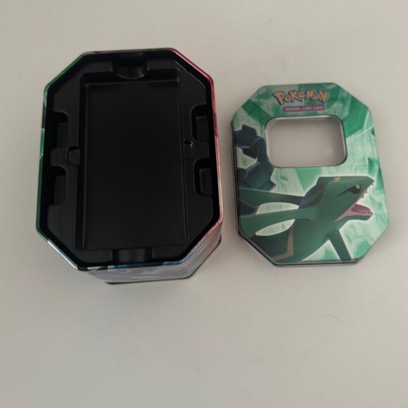 Pokemon TCG Rayquaza Kyogre Groudon Empty Collector's Tin with Insert - Picture 11 of 11